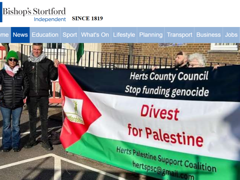 More coverage for our campaign in local newspapers across&nbsp;Herts!